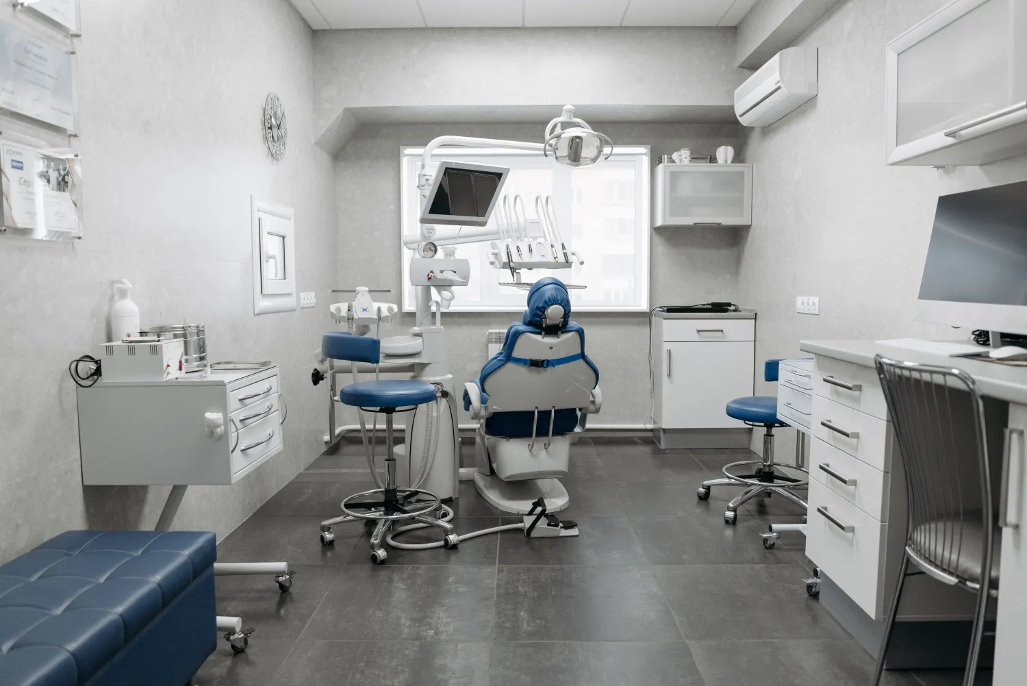 Healthcare — Trust first, then the booking